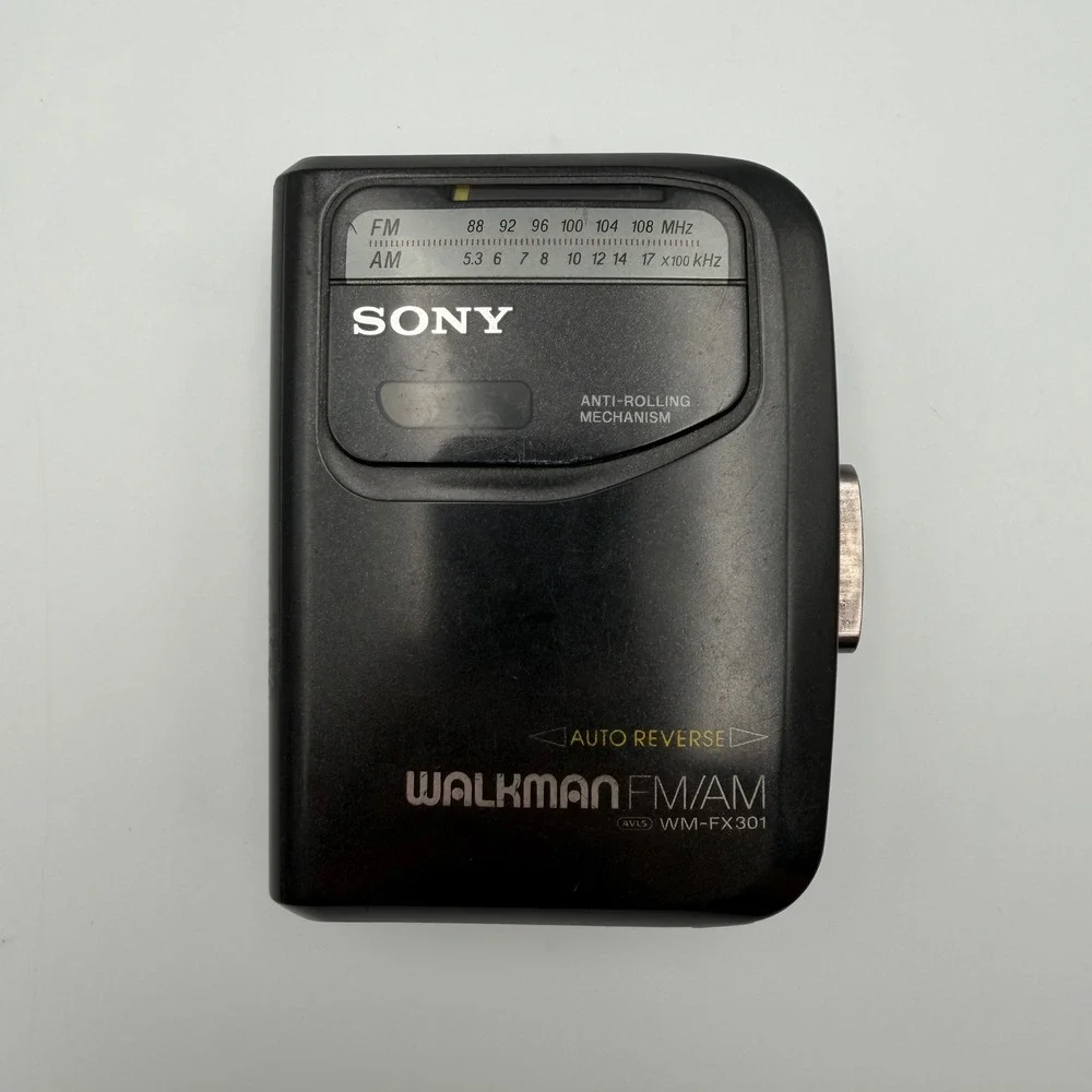 Sony Walkman WM-FX301 Cassette Player AM/FM Radio New Belt Serviced Tested